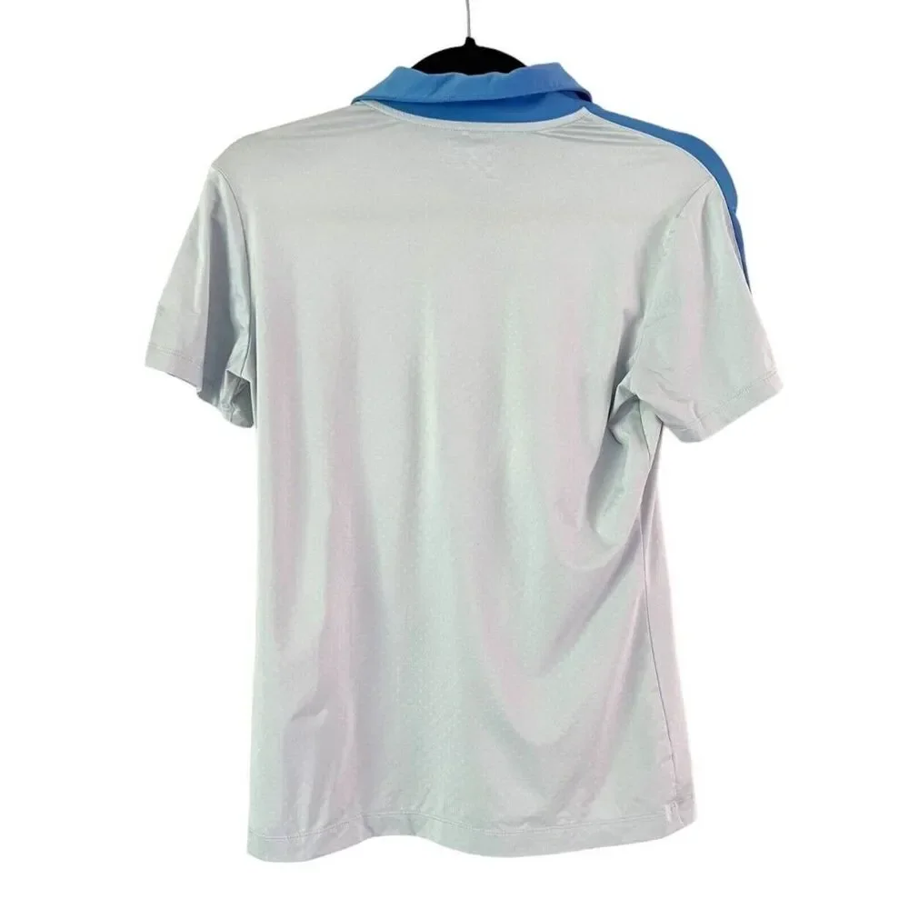 NEW NWT Nike Golf Tour Performance Powder Blue Short Sleeve Women's Size Medium